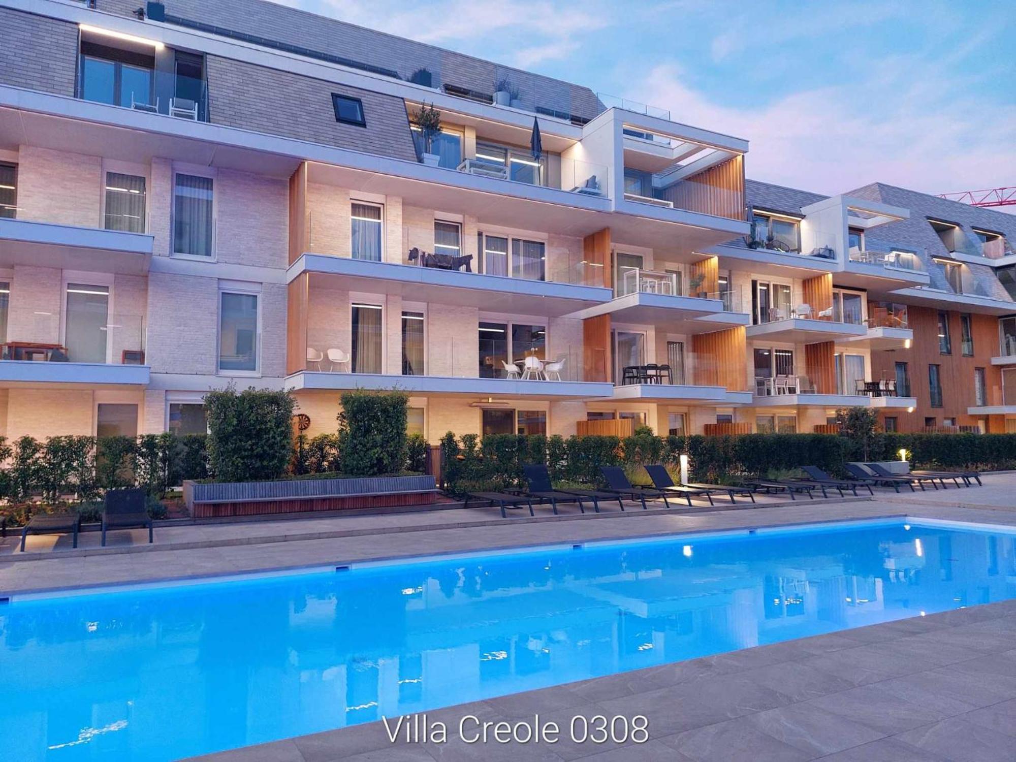 Villa Creole 0308 Luxe appartement met Zwembad&Wellness Nieuwpoort Jachthaven Buitenkant foto