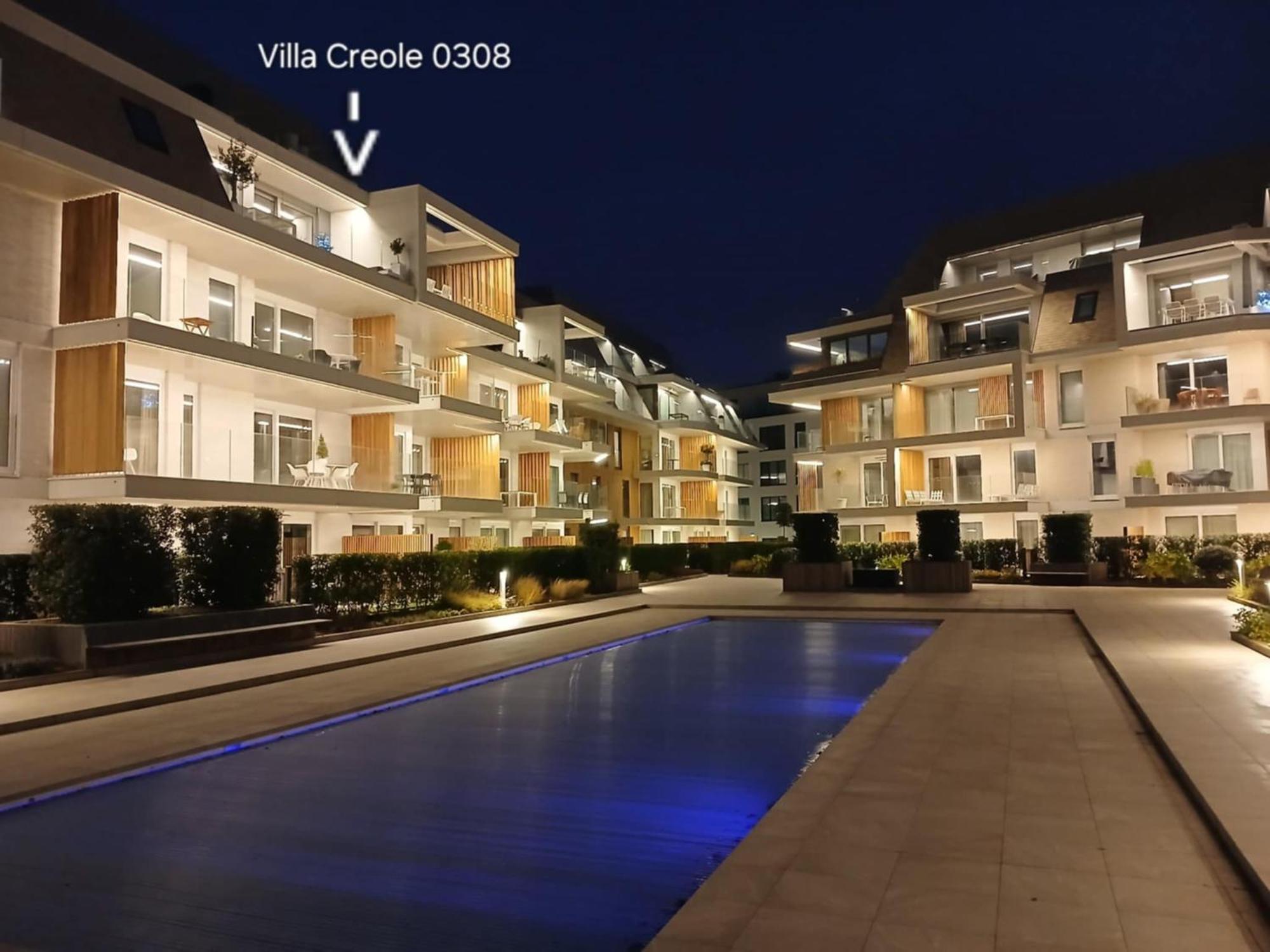 Villa Creole 0308 Luxe appartement met Zwembad&Wellness Nieuwpoort Jachthaven Buitenkant foto